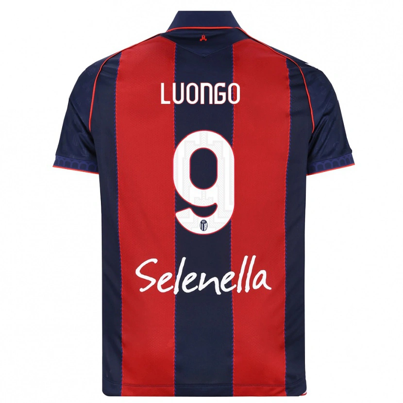 Danxen Kid Francesco Luongo #9 Royal Blue Red White Home Jersey 2026/27 T-Shirt