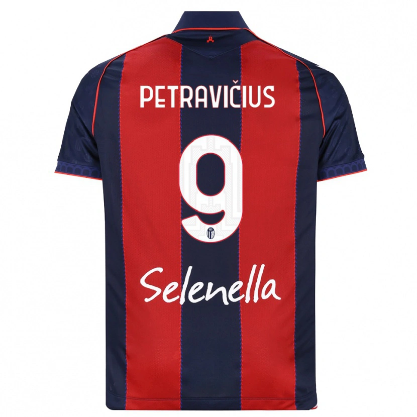 Danxen Kid Joris Petravičius #9 Royal Blue Red White Home Jersey 2026/27 T-Shirt