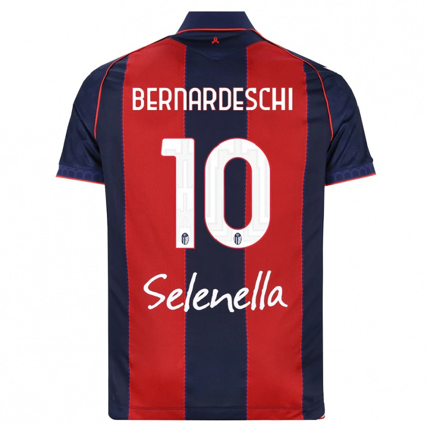Danxen Kid Federico Bernardeschi #10 Royal Blue Red White Home Jersey 2026/27 T-Shirt