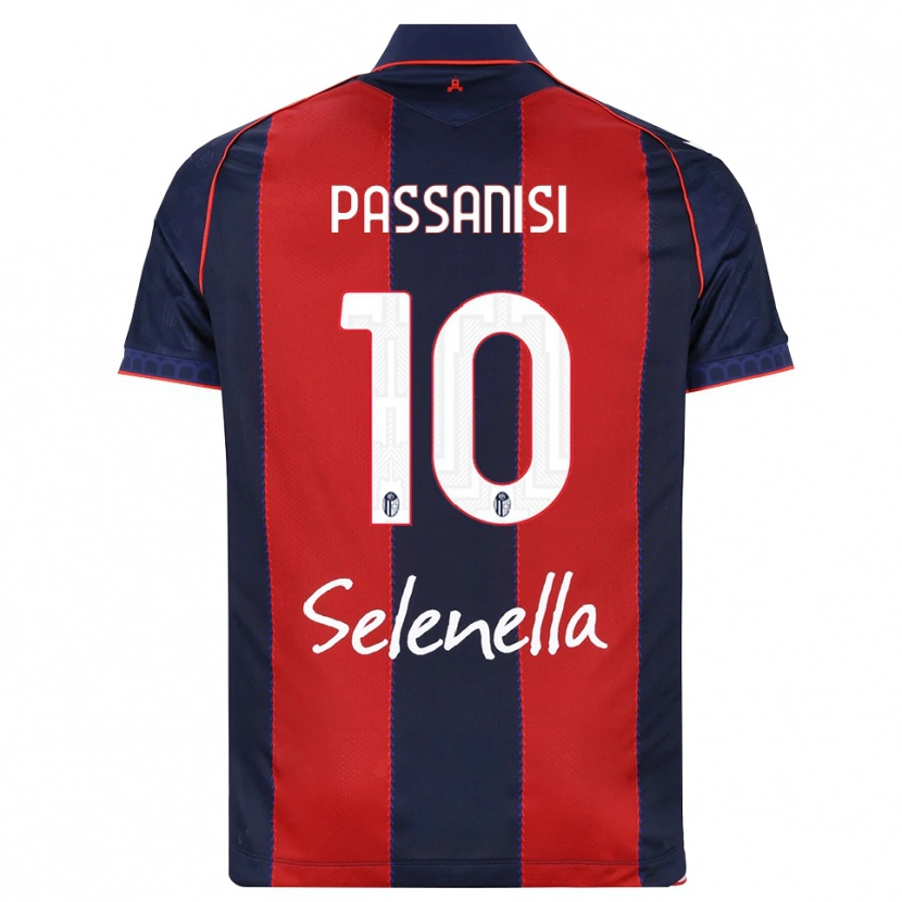 Danxen Kid Fernando Passanisi #10 Royal Blue Red White Home Jersey 2026/27 T-Shirt