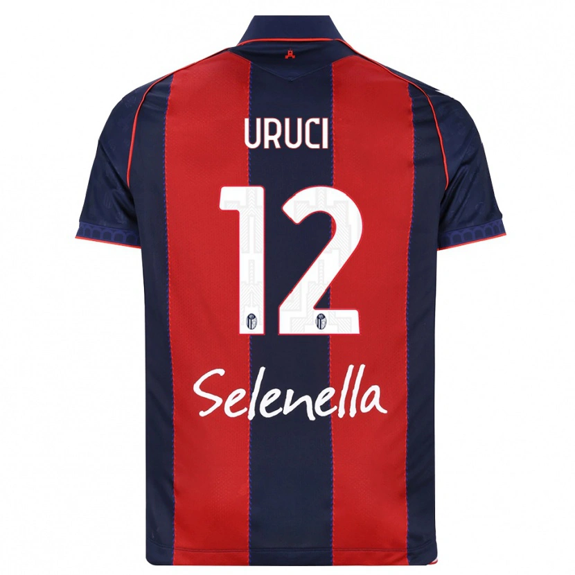 Danxen Kid Klejton Uruci #12 Royal Blue Red White Home Jersey 2026/27 T-Shirt