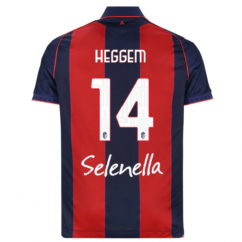 Danxen Kid Torbjørn Heggem #14 Royal Blue Red White Home Jersey 2026/27 T-Shirt