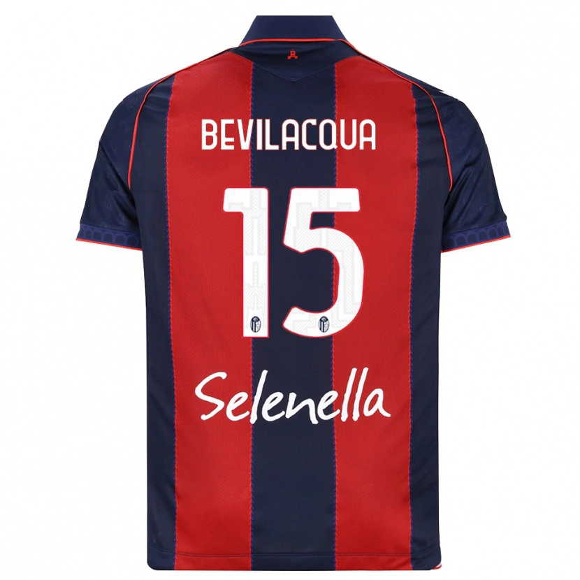 Danxen Kid Vincenzo Bevilacqua #15 Royal Blue Red White Home Jersey 2026/27 T-Shirt