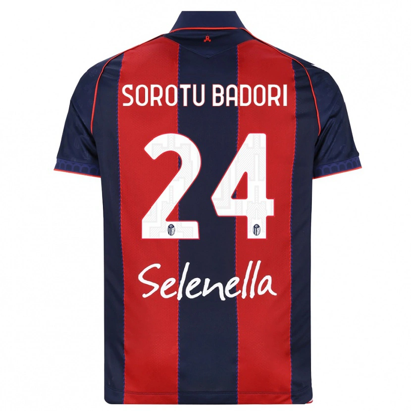 Danxen Kid Kwesi Sorotu Badori #24 Royal Blue Red White Home Jersey 2026/27 T-Shirt