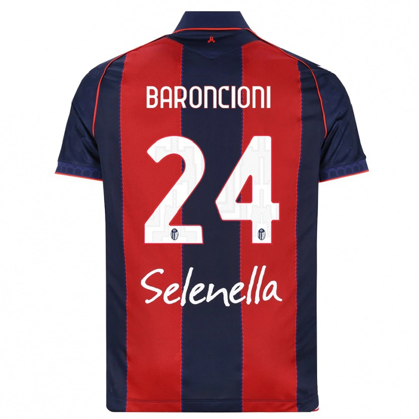 Danxen Kid Davide Baroncioni #24 Royal Blue Red White Home Jersey 2026/27 T-Shirt