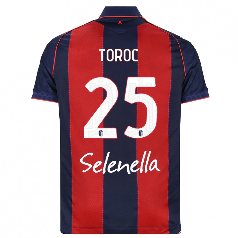 Danxen Kid Andrei Toroc #25 Royal Blue Red White Home Jersey 2026/27 T-Shirt