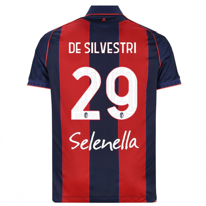 Danxen Kid Lorenzo De Silvestri #29 Royal Blue Red White Home Jersey 2026/27 T-Shirt