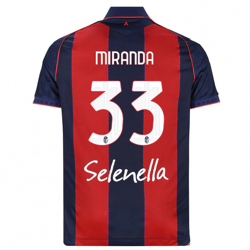 Danxen Kid Juan Miranda #33 Royal Blue Red White Home Jersey 2026/27 T-Shirt