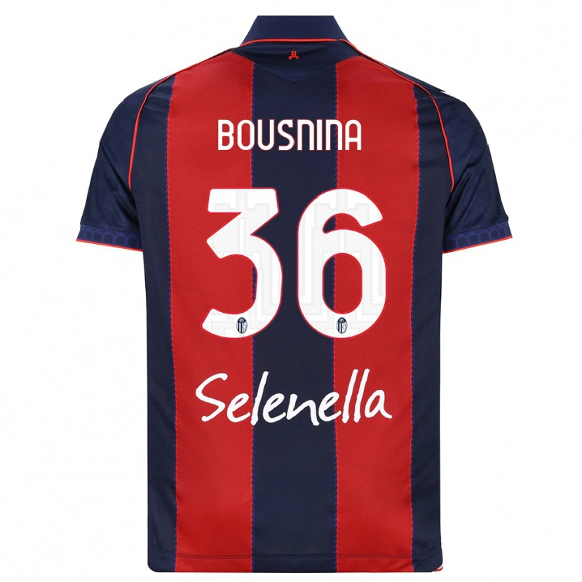 Danxen Kid Farès Bousnina #36 Royal Blue Red White Home Jersey 2026/27 T-Shirt