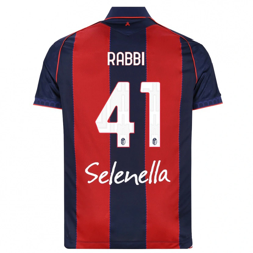 Danxen Kid Giovanni Rabbi #41 Royal Blue Red White Home Jersey 2026/27 T-Shirt