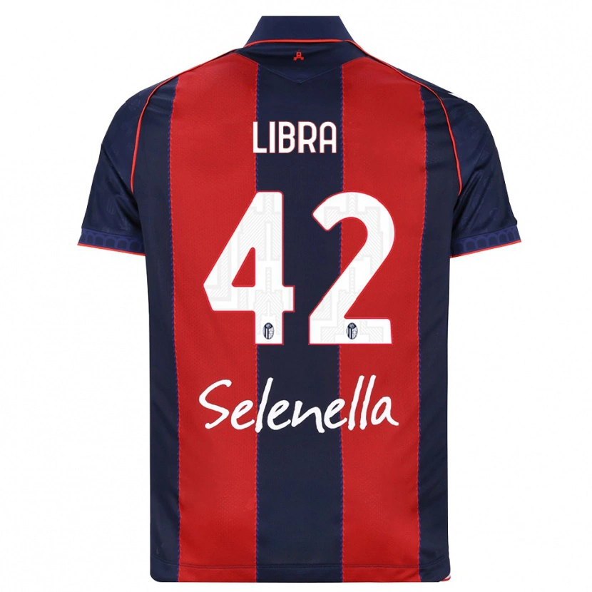 Danxen Kid Marco Libra #42 Royal Blue Red White Home Jersey 2026/27 T-Shirt