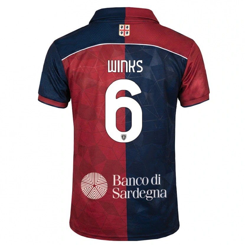 Danxen Kid Harry Winks #6 Burgundy Royal Blue Home Jersey 2026/27 T-Shirt