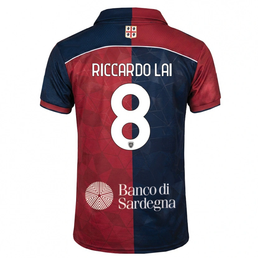 Danxen Kid Riccardo Lai #8 Burgundy Royal Blue Home Jersey 2026/27 T-Shirt
