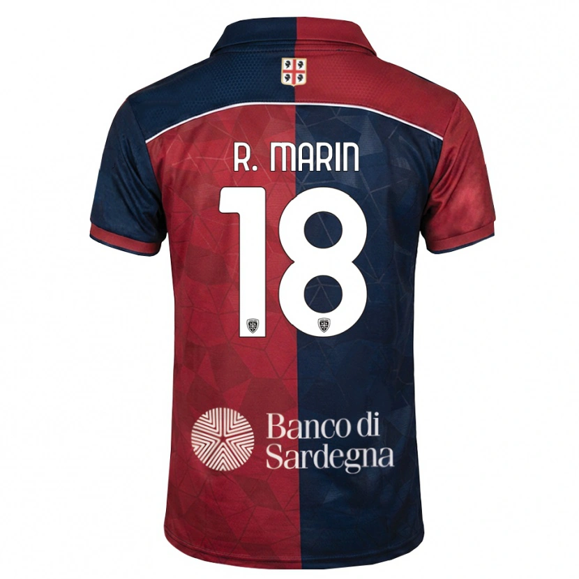 Danxen Kid Răzvan Marin #18 Burgundy Royal Blue Home Jersey 2026/27 T-Shirt