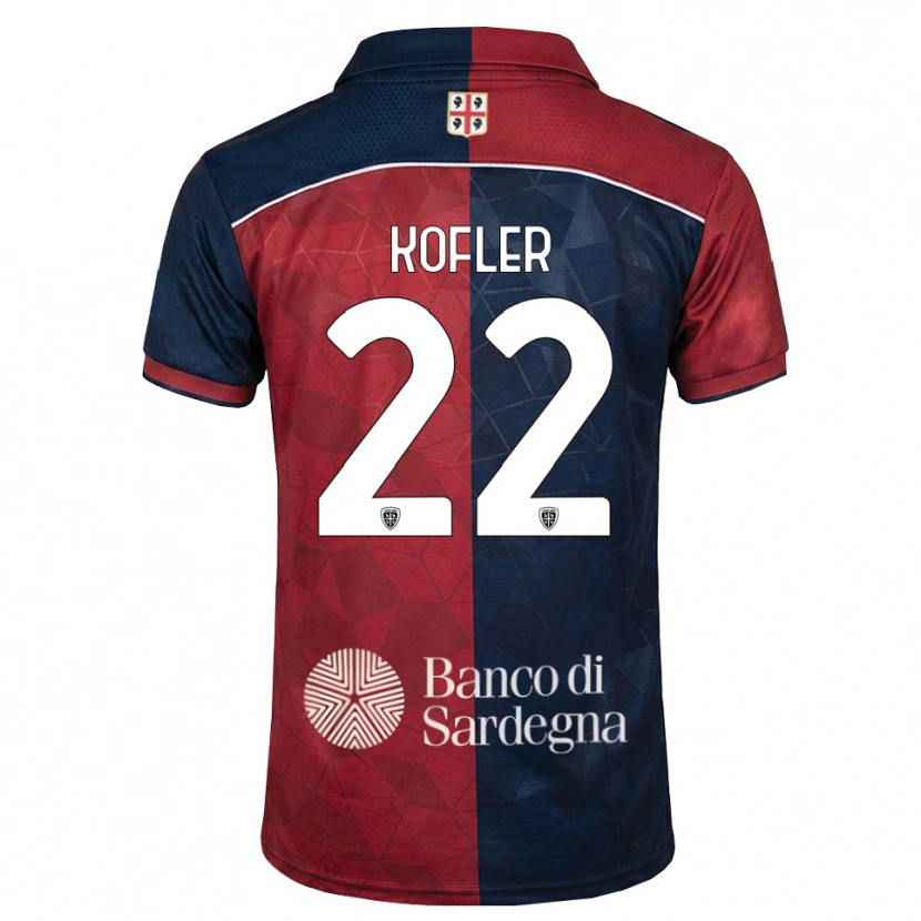 Danxen Kid Raphael Kofler #22 Burgundy Royal Blue Home Jersey 2026/27 T-Shirt