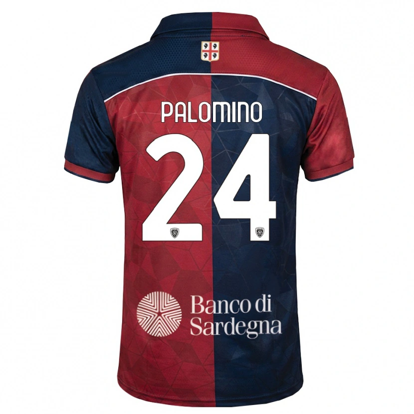 Danxen Kid Jose Luis Palomino #24 Burgundy Royal Blue Home Jersey 2026/27 T-Shirt