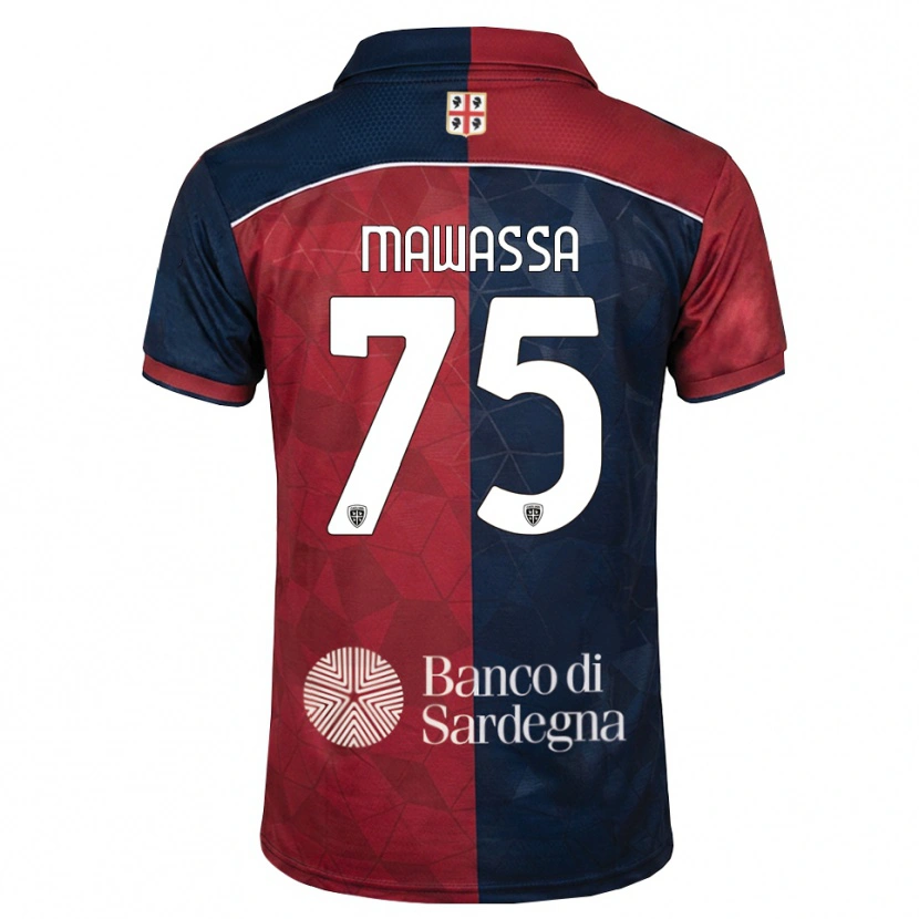 Danxen Kid Enoch Mawassa #75 Burgundy Royal Blue Home Jersey 2026/27 T-Shirt