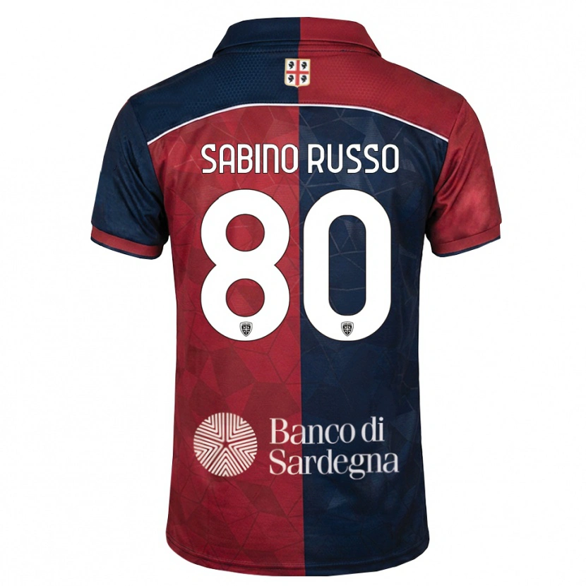 Danxen Kid Alessandro Sabino Russo #80 Burgundy Royal Blue Home Jersey 2026/27 T-Shirt