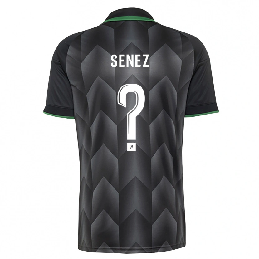 Danxen Kid Axel Senez #0 White Black Green Away Jersey 2026/27 T-Shirt