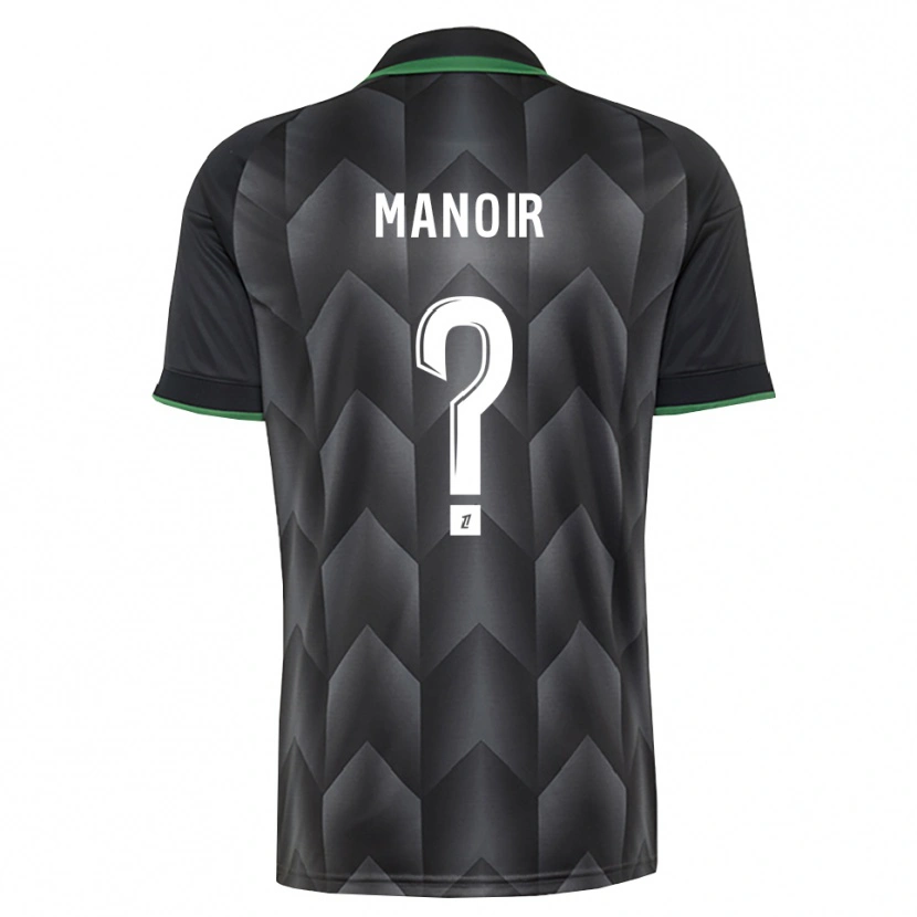 Danxen Kid Nael Manoir #0 White Black Green Away Jersey 2026/27 T-Shirt