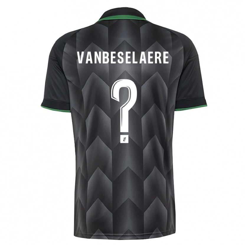 Danxen Kid Emmanuel Vanbeselaere #0 White Black Green Away Jersey 2026/27 T-Shirt
