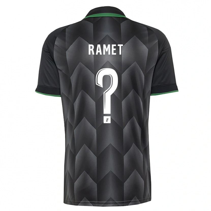 Danxen Kid Simon Ramet #0 White Black Green Away Jersey 2026/27 T-Shirt