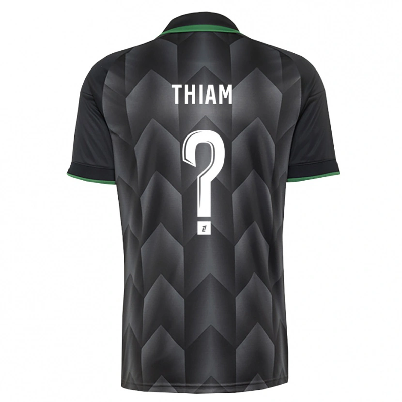 Danxen Kid Mamadou Thiam #0 White Black Green Away Jersey 2026/27 T-Shirt