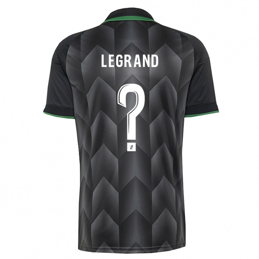 Danxen Kid Bérénice Legrand #0 White Black Green Away Jersey 2026/27 T-Shirt