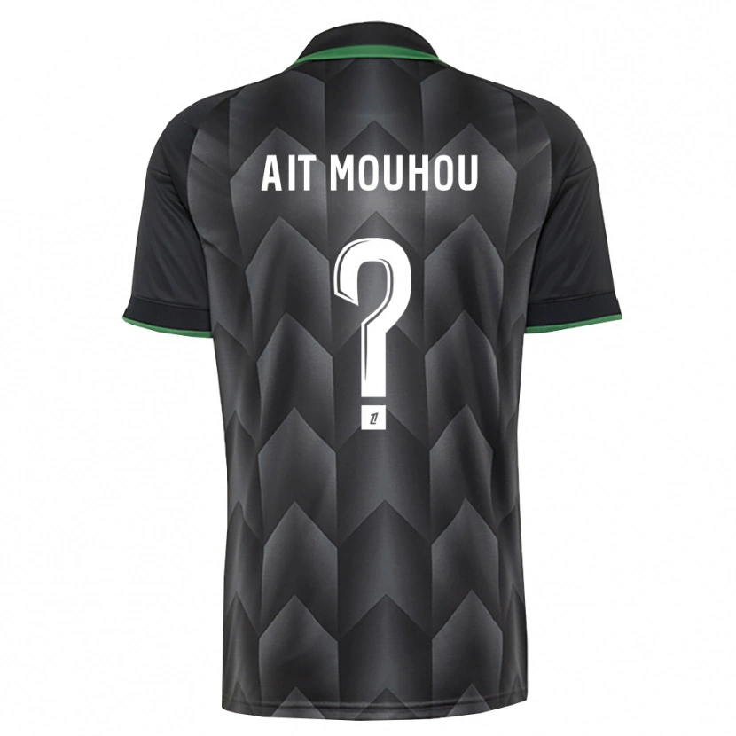 Danxen Kid Nassim Ait Mouhou #0 White Black Green Away Jersey 2026/27 T-Shirt