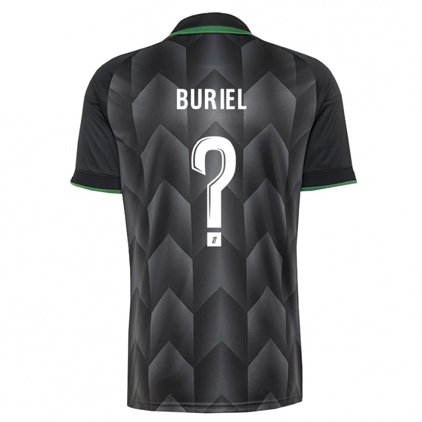 Danxen Kid Noah Buriel #0 White Black Green Away Jersey 2026/27 T-Shirt