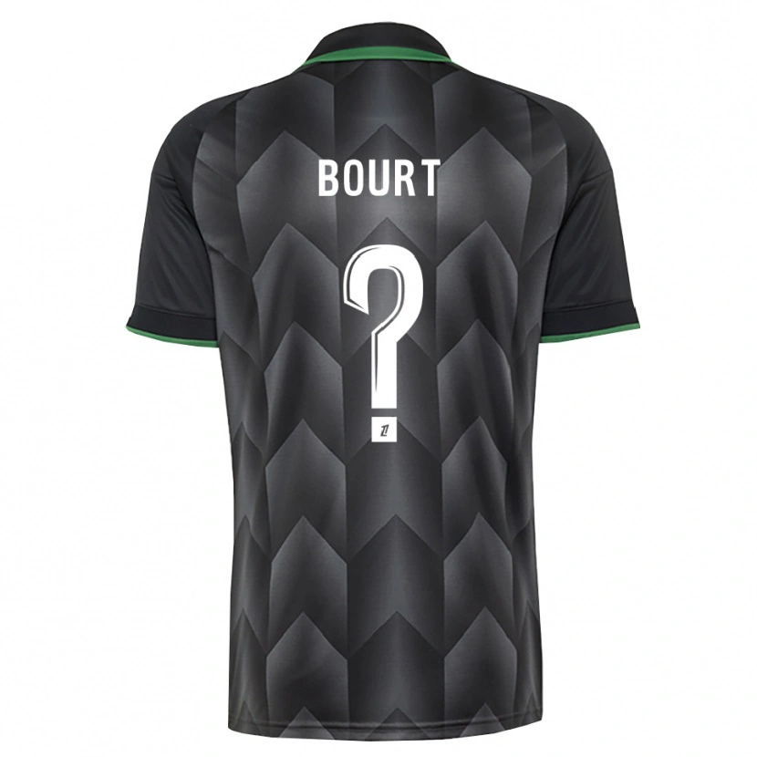 Danxen Kid Chloé Bourt #0 White Black Green Away Jersey 2026/27 T-Shirt