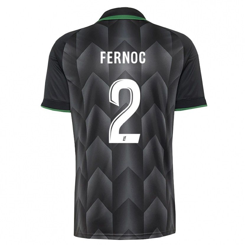 Danxen Kid Djulian Fernoc #2 White Black Green Away Jersey 2026/27 T-Shirt