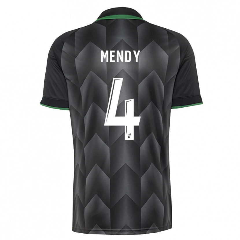 Danxen Kid Ellijah Mendy #4 White Black Green Away Jersey 2026/27 T-Shirt