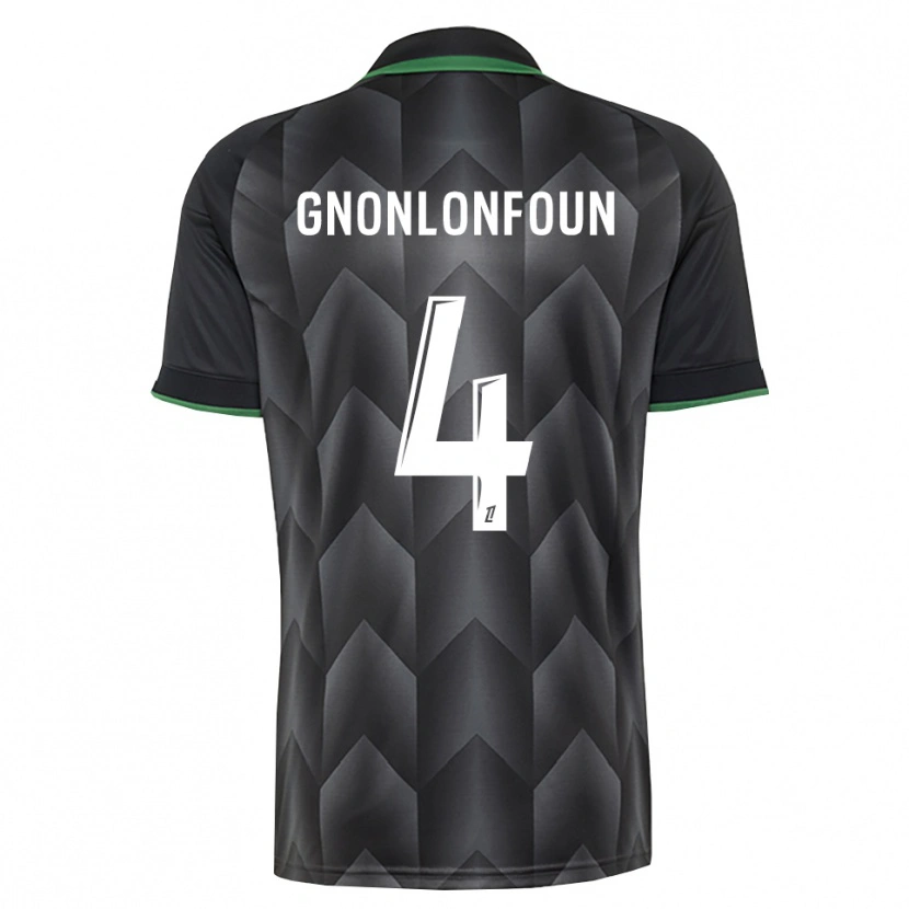 Danxen Kid Madi Gnonlonfoun #4 White Black Green Away Jersey 2026/27 T-Shirt