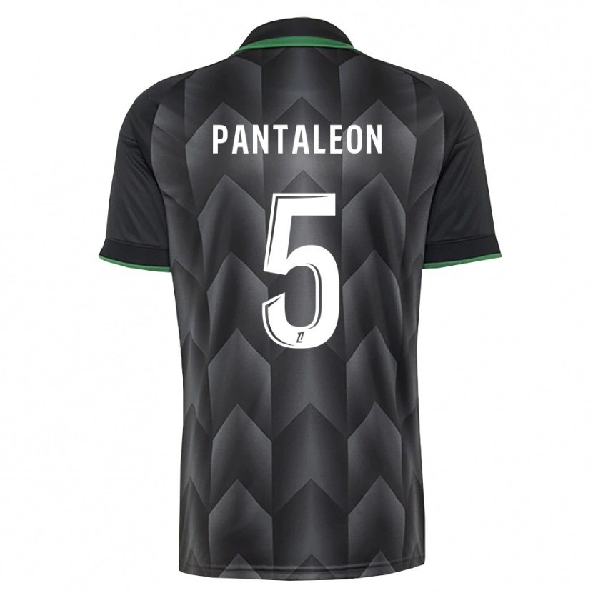 Danxen Kid Tom Pantaleon #5 White Black Green Away Jersey 2026/27 T-Shirt
