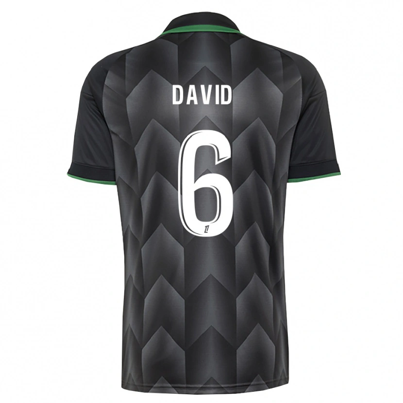 Danxen Kid Tess David #6 White Black Green Away Jersey 2026/27 T-Shirt