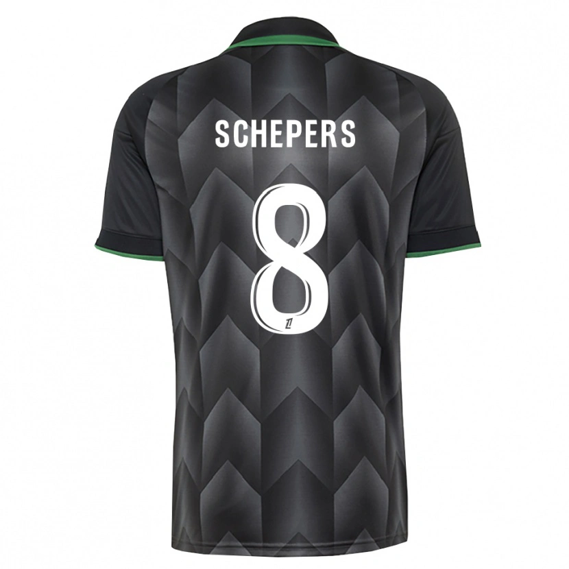 Danxen Kid Marie Schepers #8 White Black Green Away Jersey 2026/27 T-Shirt