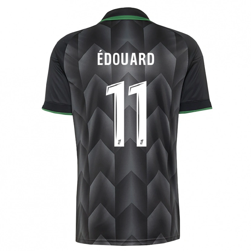 Danxen Kid Odsonne Édouard #11 White Black Green Away Jersey 2026/27 T-Shirt