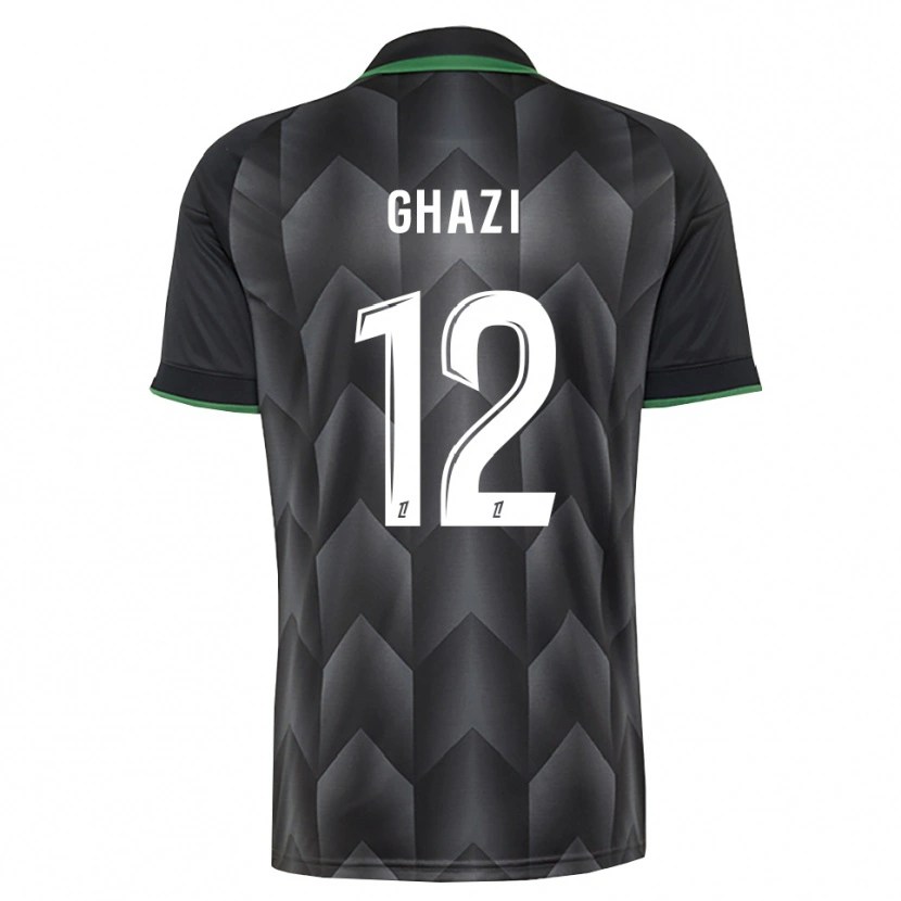 Danxen Kid Ali Ghazi #12 White Black Green Away Jersey 2026/27 T-Shirt
