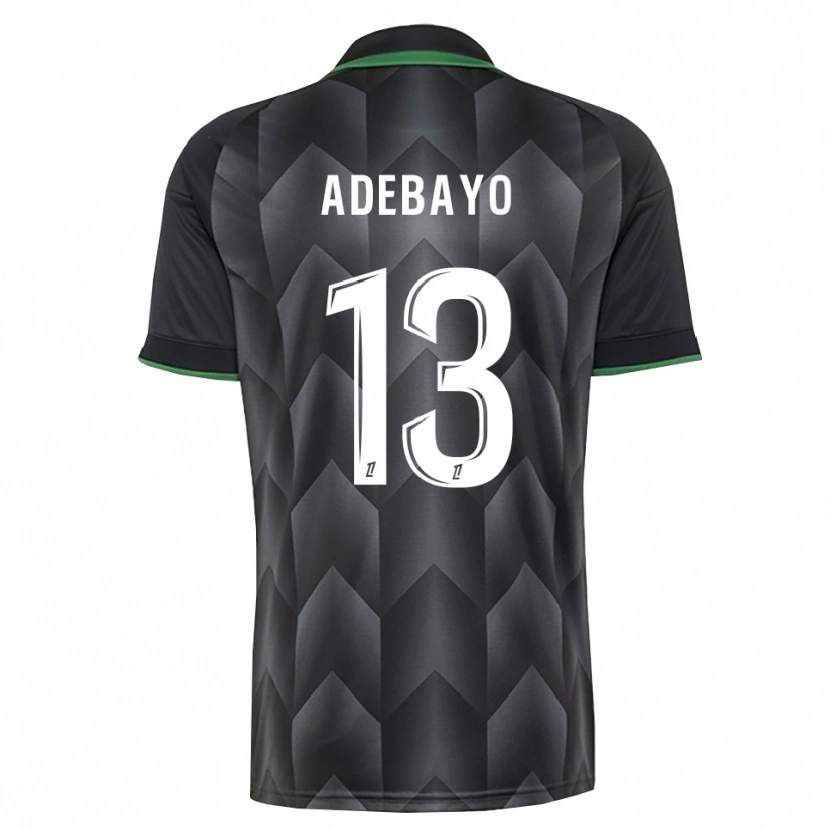 Danxen Kid Kamil Adebayo #13 White Black Green Away Jersey 2026/27 T-Shirt