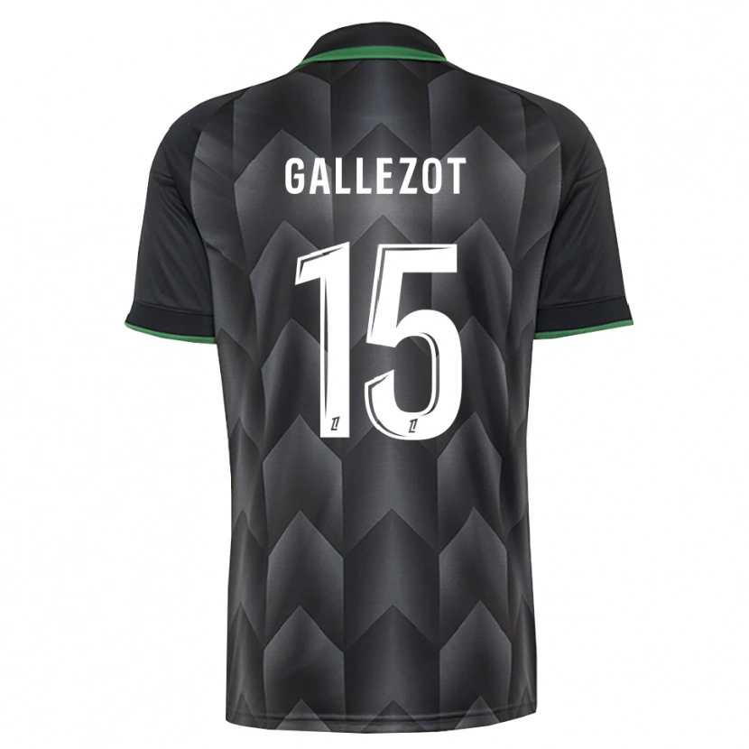 Danxen Kid Tim Gallezot #15 White Black Green Away Jersey 2026/27 T-Shirt