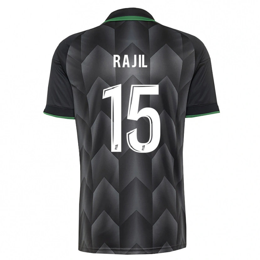 Danxen Kid Jibril Rajil #15 White Black Green Away Jersey 2026/27 T-Shirt