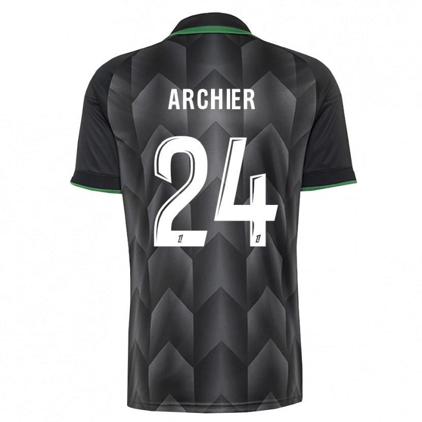 Danxen Kid Louann Archier #24 White Black Green Away Jersey 2026/27 T-Shirt