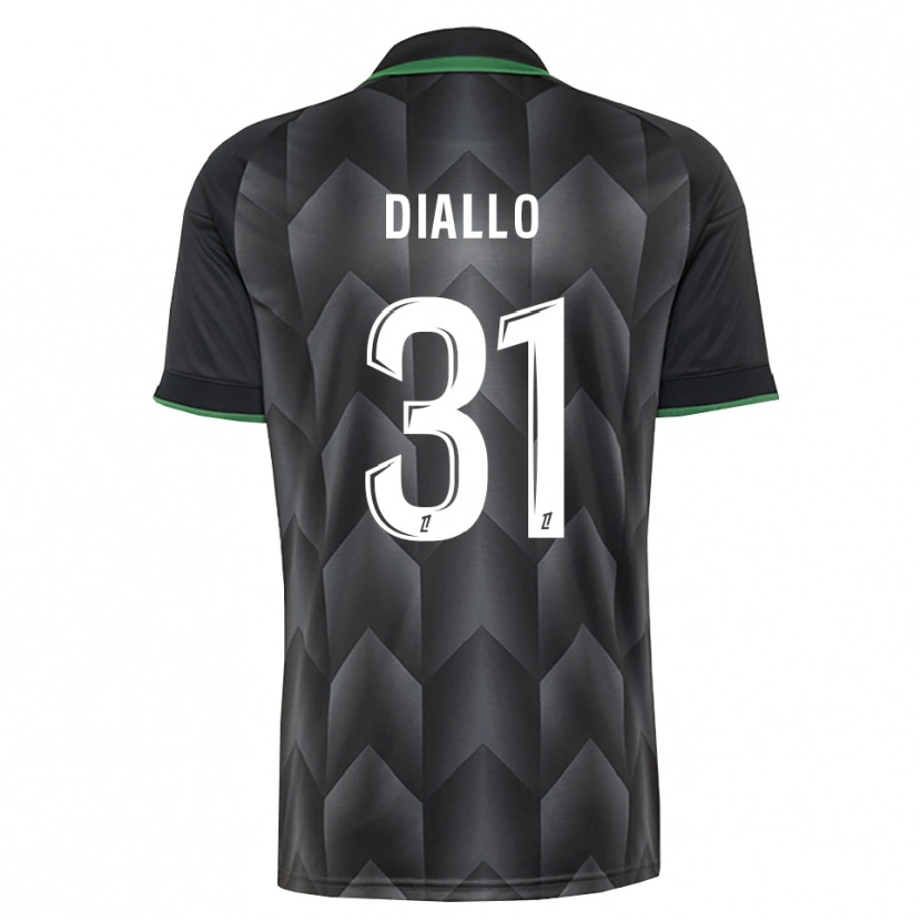 Danxen Kid Alpha Diallo #31 White Black Green Away Jersey 2026/27 T-Shirt
