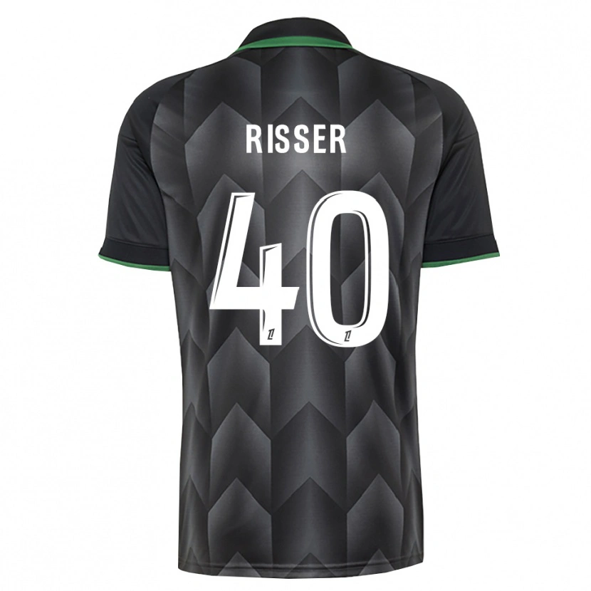 Danxen Kid Robin Risser #40 White Black Green Away Jersey 2026/27 T-Shirt