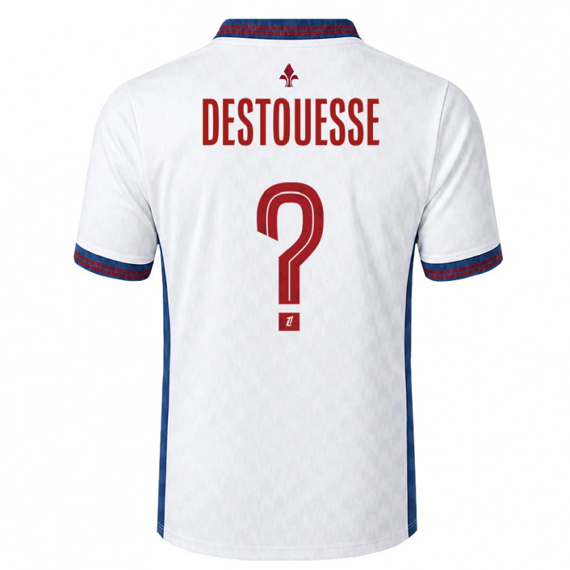 Danxen Kid Guilhem Destouesse #0 Red White Blue Away Jersey 2026/27 T-Shirt