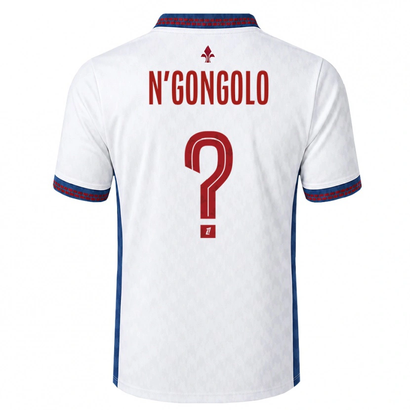 Danxen Kid Hoham N'gongolo #0 Red White Blue Away Jersey 2026/27 T-Shirt