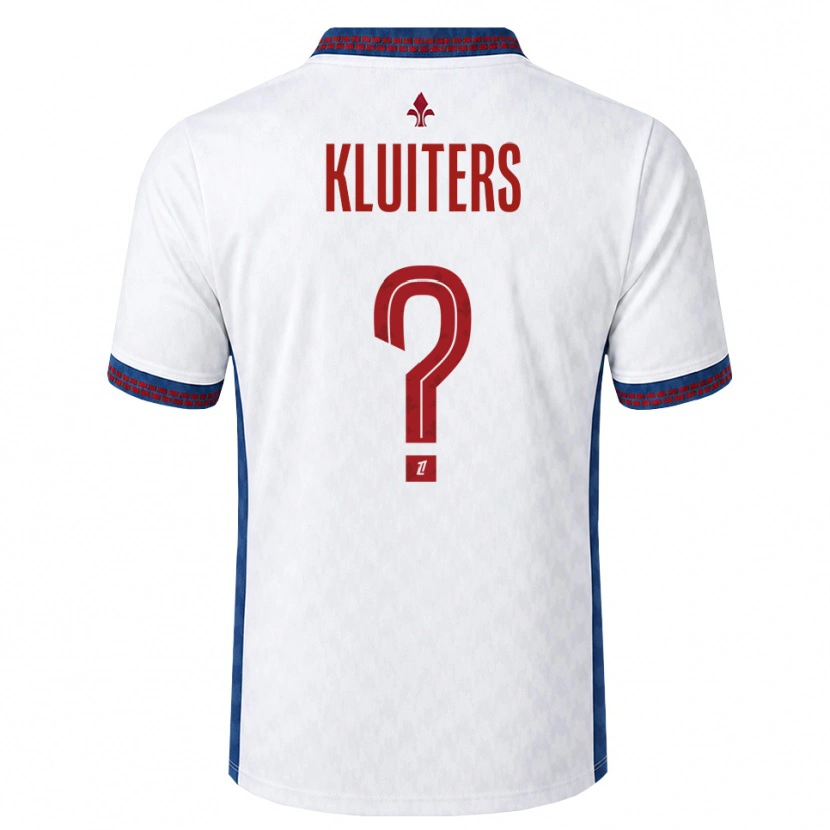 Danxen Kid Luuk Kluiters #0 Red White Blue Away Jersey 2026/27 T-Shirt