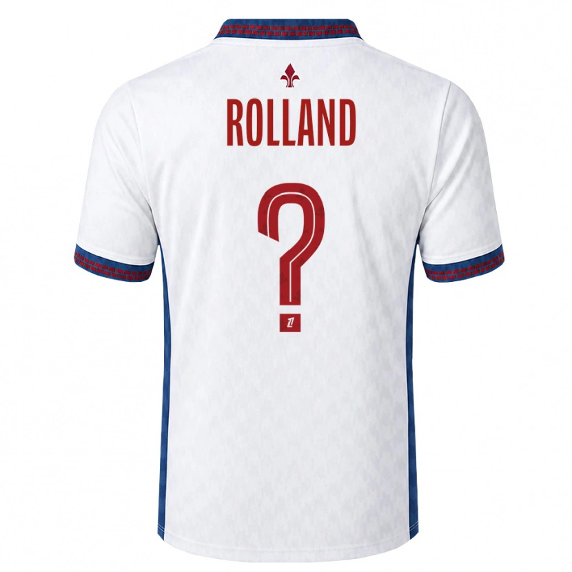 Danxen Kid Baptiste Rolland #0 Red White Blue Away Jersey 2026/27 T-Shirt