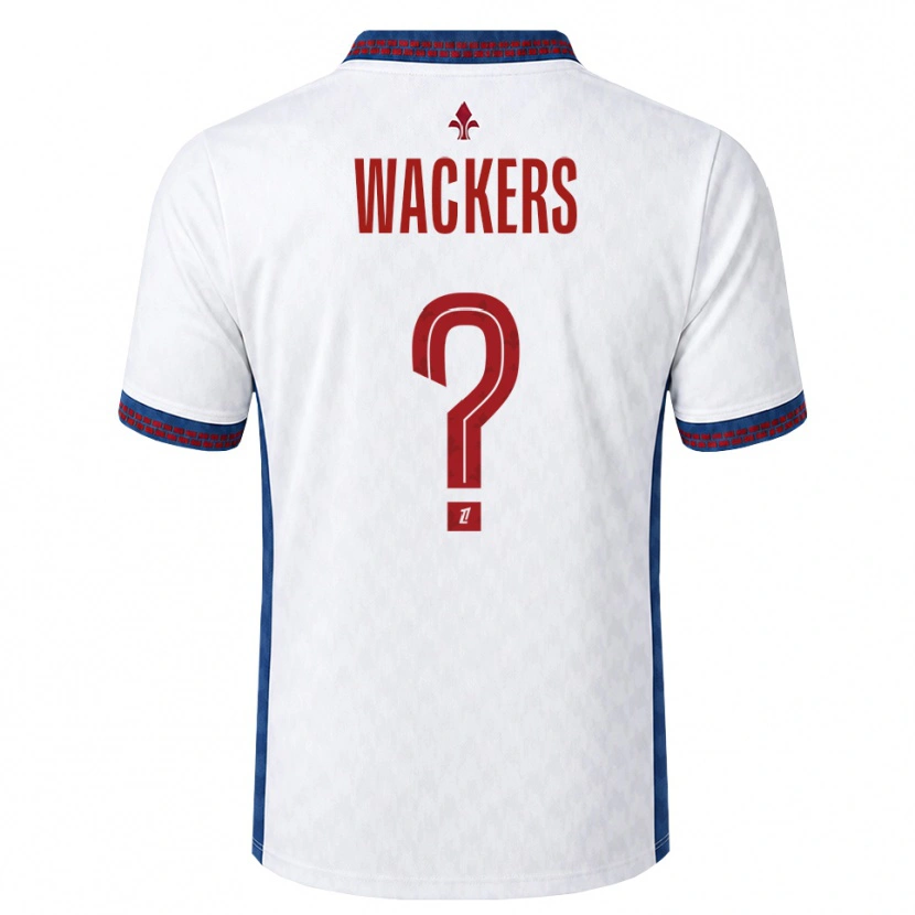 Danxen Kid Maxime Wackers #0 Red White Blue Away Jersey 2026/27 T-Shirt